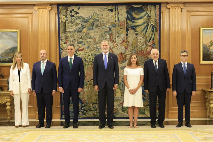 4/09/2024. Bolaños asiste al acto de jura o promesa de la nueva presidenta del Tribunal Supremo y del Consejo General del Poder Judicial. La...