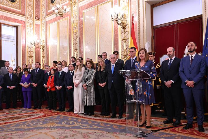 6/12/2024. Bolaños asiste al acto conmemorativo del Día en la Constitución, en el Congreso de los Diputados